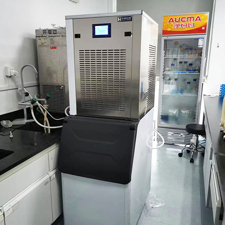 华豫兄弟200公斤实验室制冰机交付上海某生物使用
